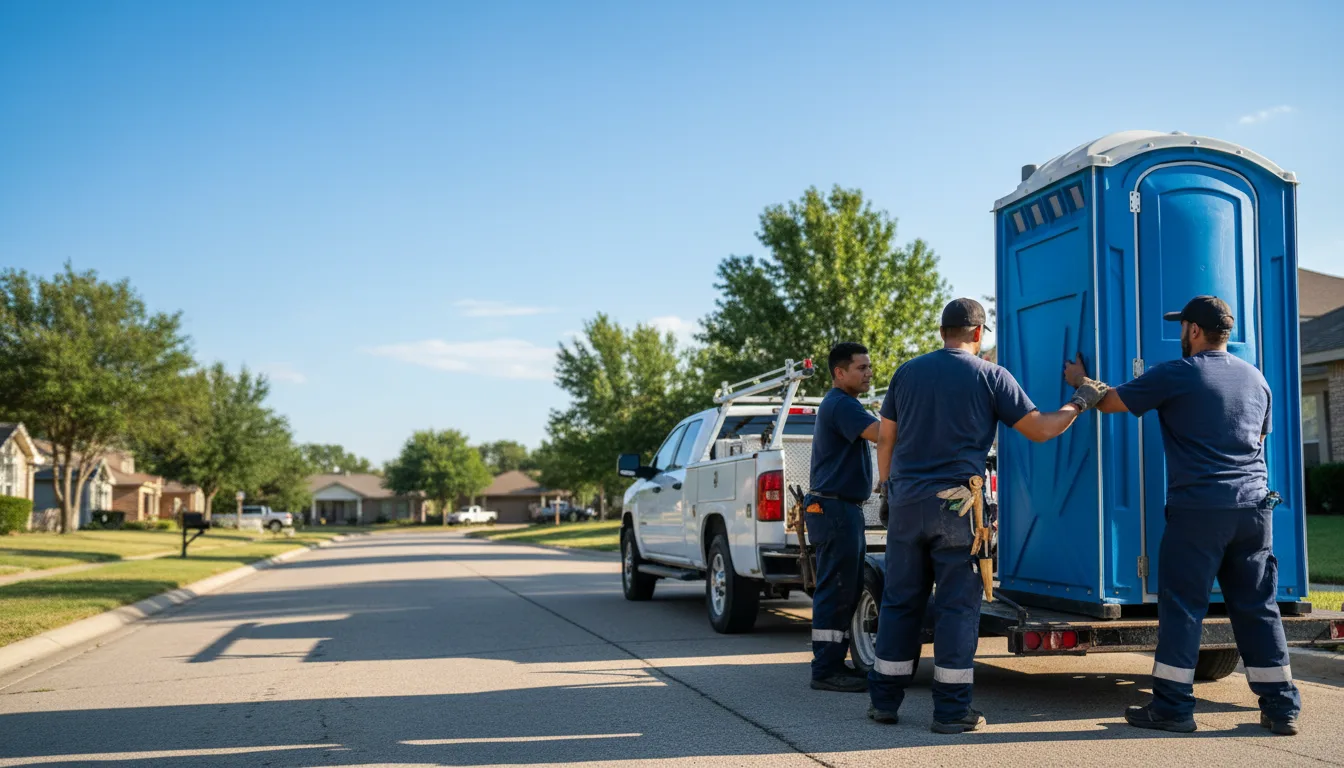 Portable Toilet Rental in Des Lacs, ND near me